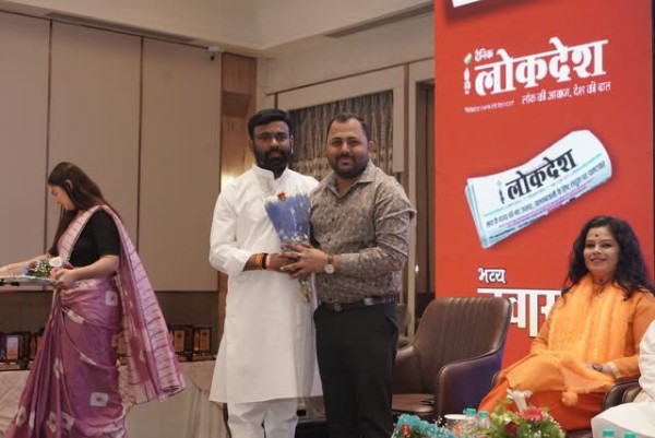 BICCI Chairman Participates as Distinguished Guest at the Launch of Dainik Lokdesh’s Raipur Edition