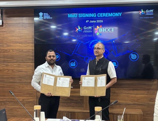 Historic Memorandum of Understanding (MoU) Signed Between BICCI and Government e-Marketplace (GeM)