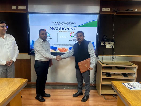 Historic Memorandum of Understanding (MoU) Signed Between BICCI and IFCI Venture Capital Funds Limited